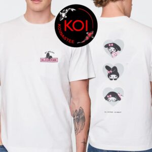 Black Pink x My Melody Two Sided T-Shirt