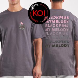 Black Pink x My Melody Two Sided Unisex T-Shirt Long Sleeve