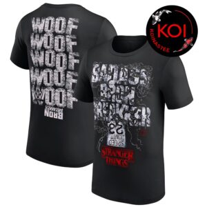 Bron Breakker WWE x Stranger Things Two Sided T-Shirt