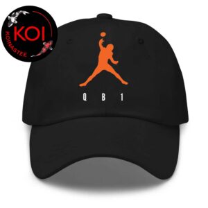 Caleb Williams Air Caleb Jordan Logo QB1 THROWMAN LOGO Iceman Classic Hat Cap Snapback