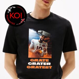 Caleb Williams Grate Chese Grater Gratest Chicago Bear vs Green Bay Packers 2026 Unisex T-Shirt
