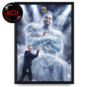 Caleb Williams Iceman Chicago Bears NFL 2026 Home Decor Poster Canvas