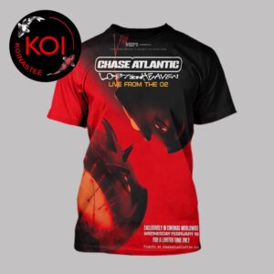 Chase Atlantic Lost In Heaven Live From The O2 All Over Print T-Shirt