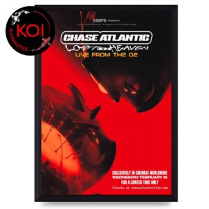 Chase Atlantic Lost In Heaven Live From The O2 Home Decor Poster Canvas