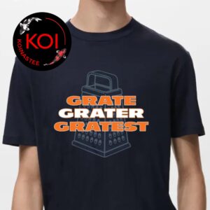 Chicago Bears Grate Grater Gratest The Wieners Circle Vienna Beef Unisex T-Shirt