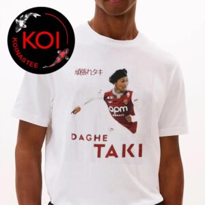 Daghe Taki Takumi Minamino AS Monaco Tribute Unisex T-Shirt