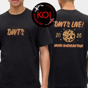 Dancing With The Stars Live On American Tour 2026 Two Sided T-Shirt