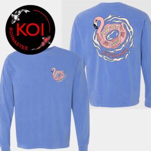 Dave & Tim Riviera Maya 2026 Flamingo Float Two Sided Long Sleeve