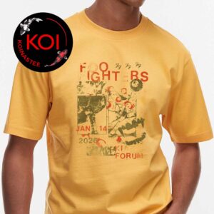 Foo Fighters Kia Forum 2026 On January 14th Unisex T-Shirt