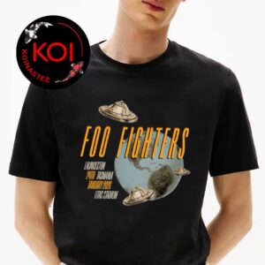 Foo Fighters Tasmania 2026 Utas Stadium January 24th Classic T-Shirt