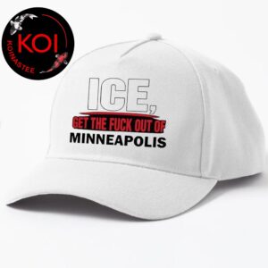 ICE Get The Fuck Out of Minneapolis Classic Snapback Hat Cap