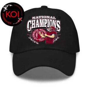 Indiana Hoosiers Football 2025 2026 National Champions College Football Playoff Player Classic Hat Cap Snapback