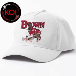 Indiana Hoosiers Football B Town Mascot 2025 2026 National Champions College Football Playoff Classic Hat Cap Snapback