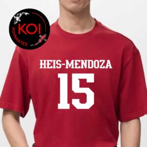 Indiana Hoosiers Heis Mendoza 15 Unisex T-Shirt