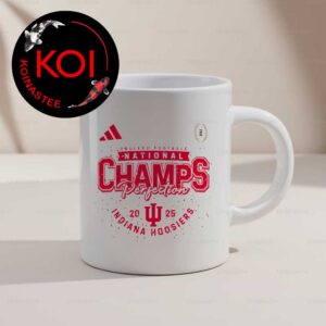 Indiana Hoosiers Perfection Season 2025 2026 National Champions College Football Playoffs Ceramic Mug Cup