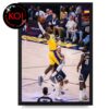 Lebron James Poster Dunk Los Angeles Lakers vs Denver Nuggets NBA 2026 Home Decor Poster Canvas
