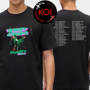 Lindsey Stirling 2026 Duality Untamed Summer Tour Dates Two Sided T-Shirt