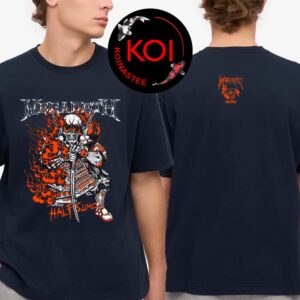 Megadeth Half Sumo Farewell Fire Two Sided T-Shirt