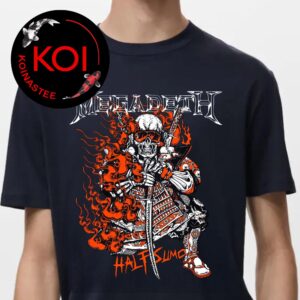 Megadeth Half Sumo Farewell Fire Unisex T-Shirt