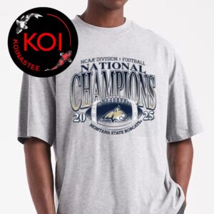 Montana State Football 2025 Champions FCS National Unisex T-Shirt