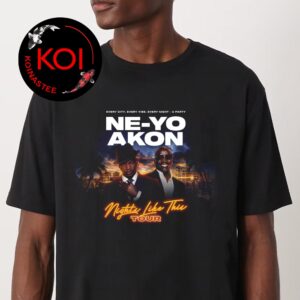 Ne Yo Akon 2026 Night Like This Tour Unisex T-Shirt