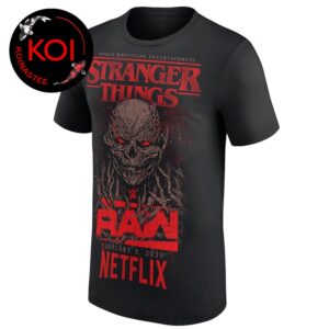 RAW WWE x Stranger Things Vecna Unisex T-Shirt