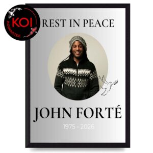 RIP John Forte Died At 50 1975 2026 Home Decor Poster Canvas