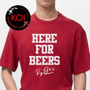 Raegan Beers Here For Beers Oklahoma Sooners Basketball Text Unisex T-Shirt