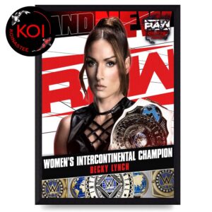 Rebecca Quin 2025 Women’s Intercontinental Champion Home Decor Poster Canvas
