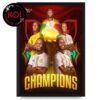 SENEGAL 2025 AFCON Champions Le Senegal Est champion d’Afrique Pour La 2 Fois Home Decor Poster Canvas