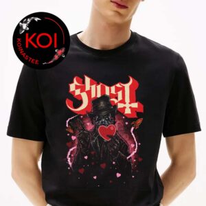 The Band Ghost Valentines 2026 And Rocket Unisex T-Shirt