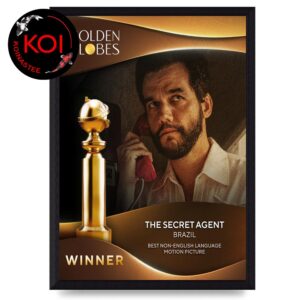 The Secret Agent Golden Globes Best Non English Language Motion Picture Home Decor Poster Canvas