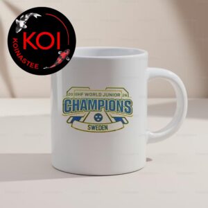 Tre Kronor 2026 Champions IIHF World Junior Ceramic Mug Cup