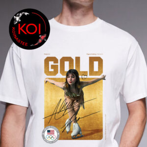 Alysa Liu Olympic Gold 2026 Women’s Figure Skating Champion Signature Unisex T-Shirt
