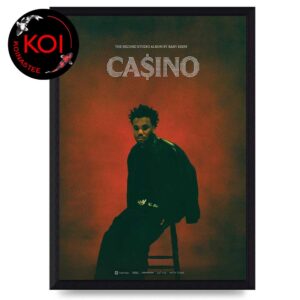 Baby Keem Casino 2026 Tour Home Decor Poster Canvas