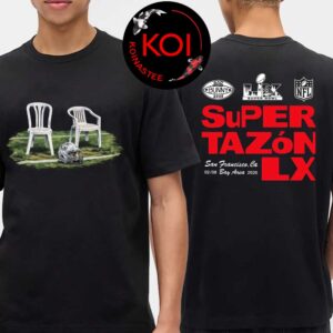 Bad Bunny Debi Tirar Mas Fotos Album Cover Super Bowl Halftime Show 2025 2026 Two Sided T-Shirt