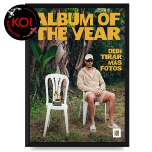 Bad Bunny Grammy 2026 Album Of The Year Home Decor Poster Canvas