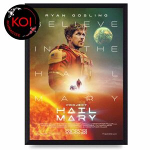 Believe In The Hail Mary 2026 Movie Film Home Decor Poster Canvas