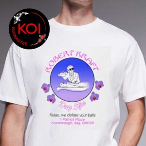 Bill Belichick Wear Robert Kraft Orchids Of Asia Day Spa Unisex T-Shirt