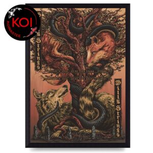 Billy Strings Akin Ford Arena 2026 Athen GA On February 6 7 Matchup Home Decor Poster Canvas