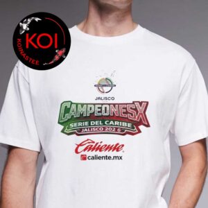 Charros De Jalisco Campeones Serie Del Caribe 2026 Unisex T-Shirt