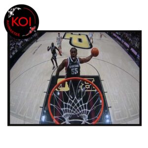 Coen Carr Dunk 2026 Michigan State Spartans vs Purdue Boilermakers Men’s Basketball Home Decor Poster Canvas