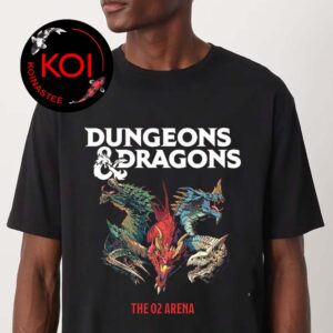 Dungeons & Dragons London 2026 The O2 Arena On August 21st 22nd Unisex T-Shirt