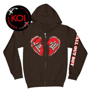 Fall Out Boy Valentine’s Day 2026 Half Doomed Zip Hoodie