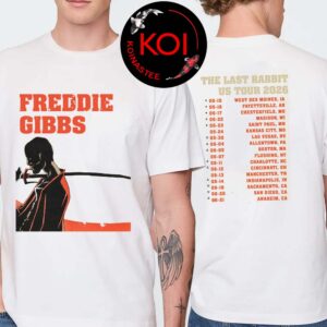 Freddie Gibbs The Last Rabbit 2026 US Tour Dates Two Sided T-Shirt