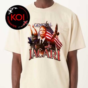 General Jacari Virginia Cavaliers USA Flag Unisex T-Shirt