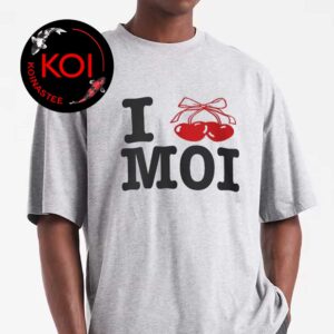 I Love Moi Cherry Unisex T-Shirt