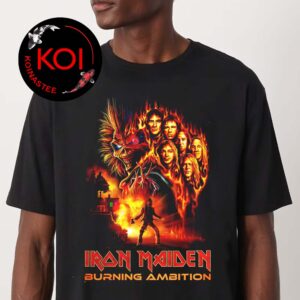 Iron Maiden Burning Ambition Unisex T-Shirt Hoodie Longsleeve