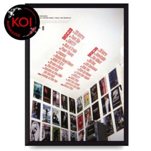 J Cole The Fall Off Tracklist Album Cover Home Decor Poster Canvas