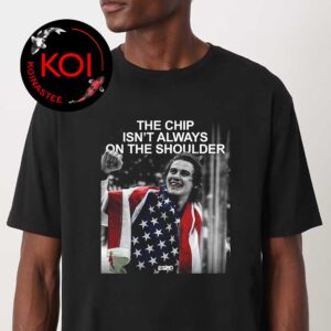Jack Hughes Teeth Gold Olympics Winter 2026 Champion The Chip Isn’t Always On The Shoulder Unisex T-Shirt